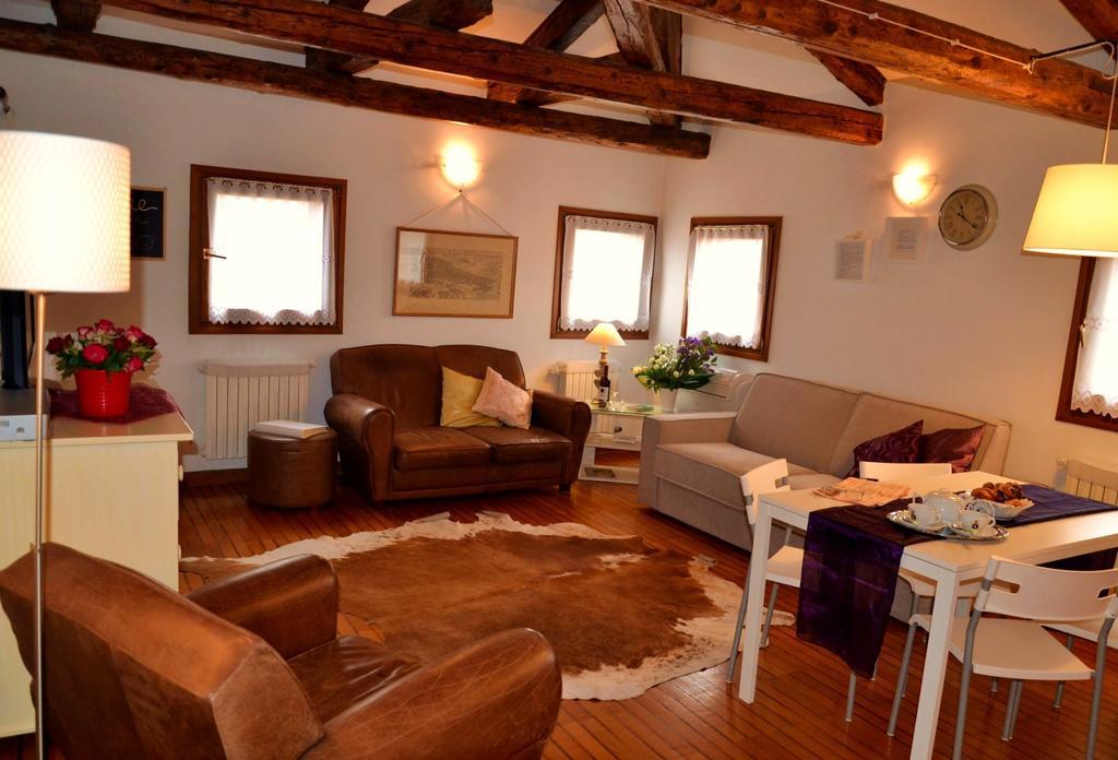Apartamento Attico San Marco Venecia Habitación foto
